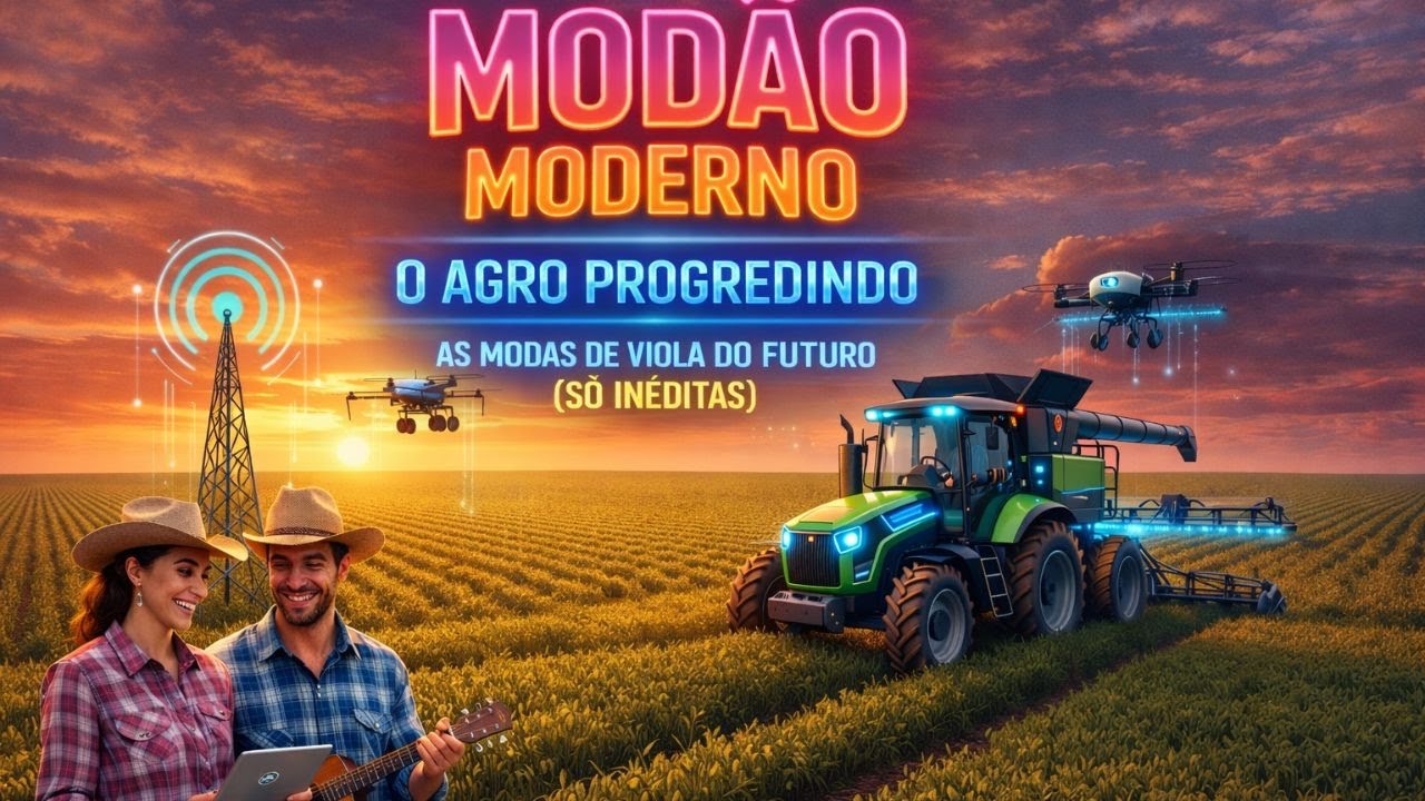 AS MODAS DE VIOLA DO FUTURO 2026 | A FORÇA DA IA (SÓ INÉDITAS)