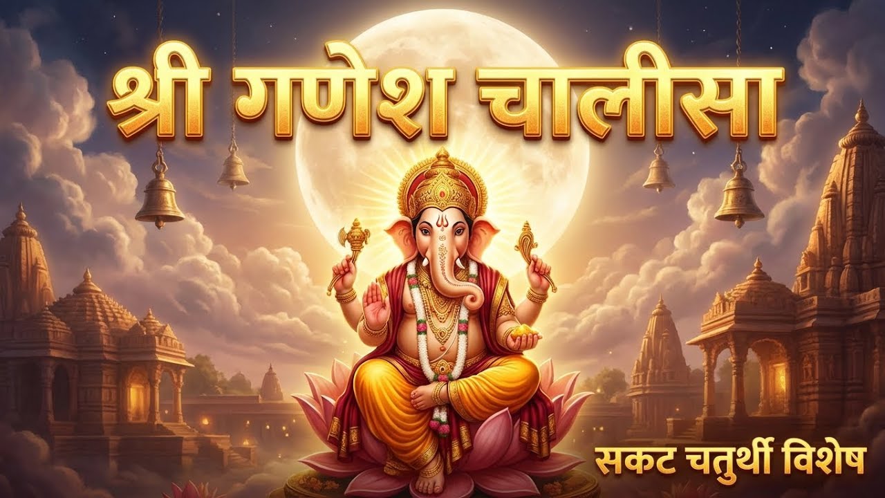 श्री गणेश चालीसा | संकट नाशक गणपति चालीसा | Tuesday Special | Sakat Chaturthi