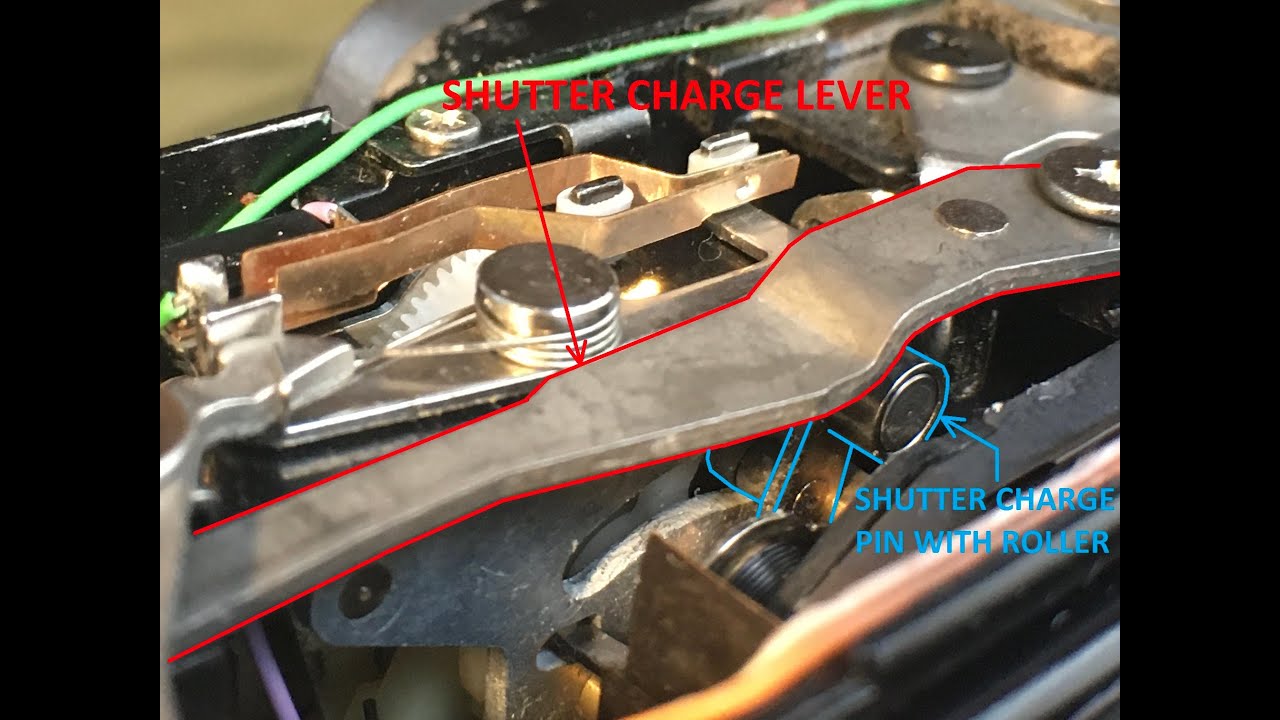 Nikon FE2 shutter charge issue fix: mirror stuck & shutter not firing or misfiring while winding