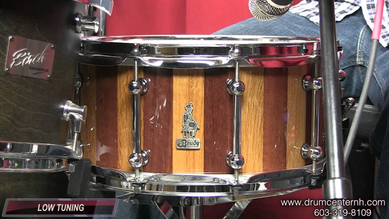 Brady Hybrid Block Jarrah/Sheoak Snare Drum 6.5x14