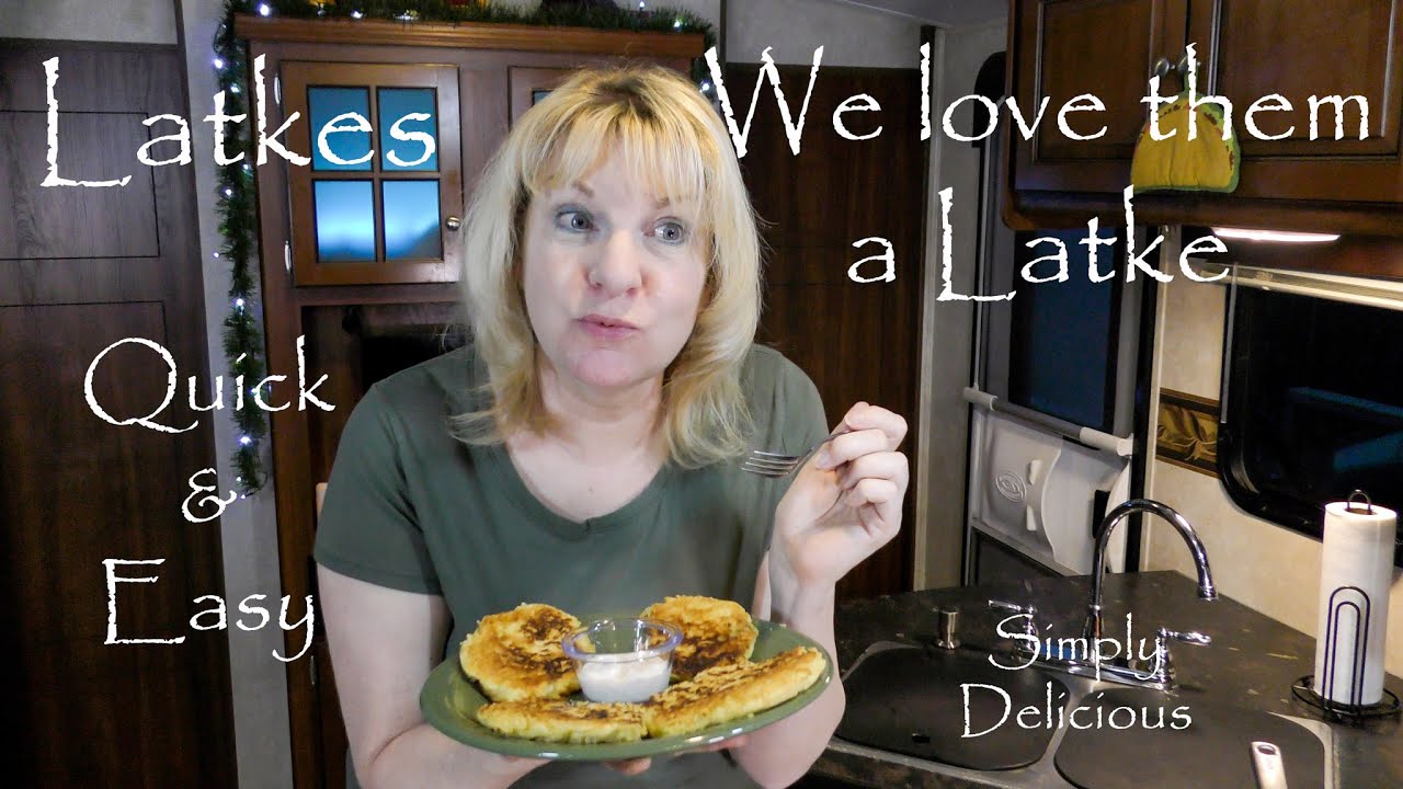 How to make POTATO PANCAKES aka LATKES quick simple delicious
