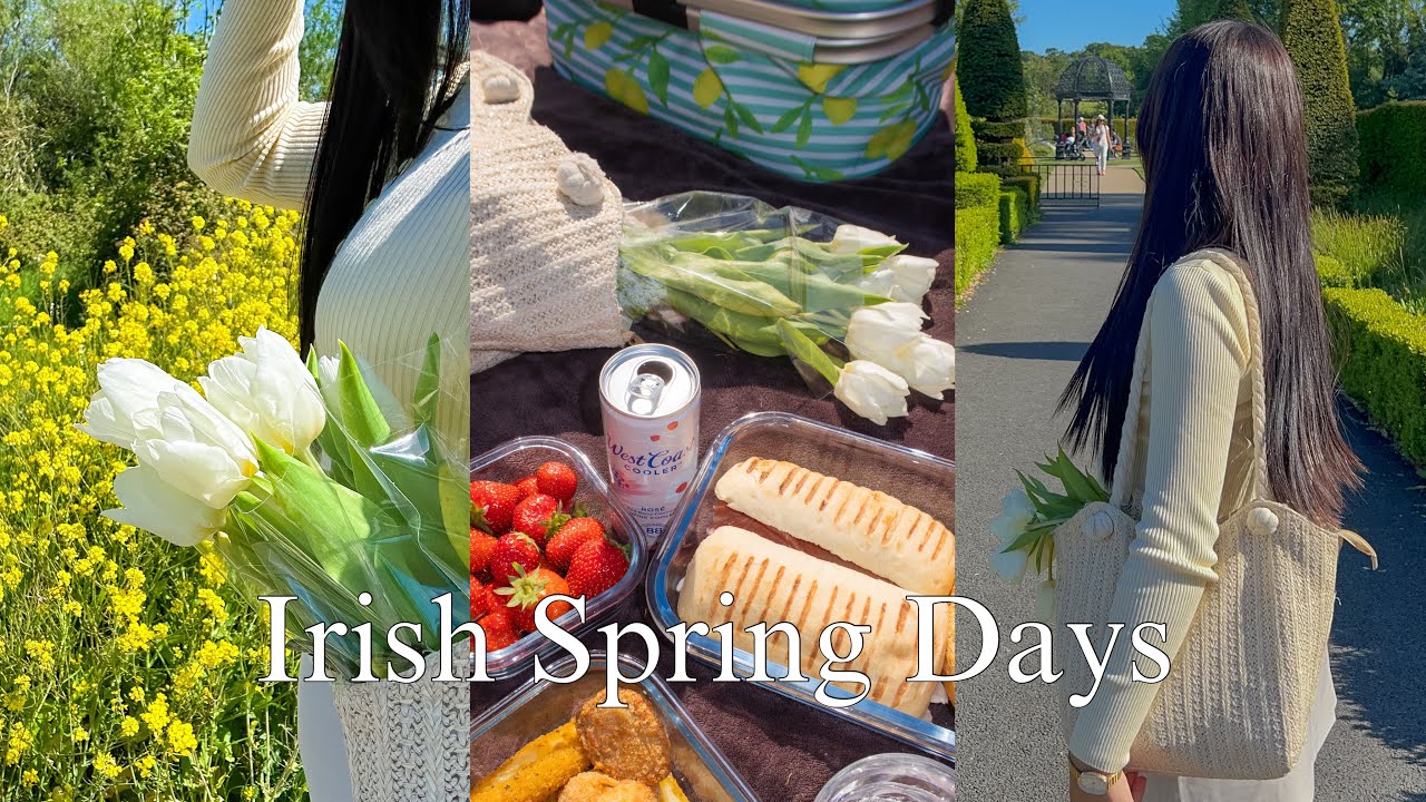 Irish Spring Days 🍦🧺☀️ Vlog #13