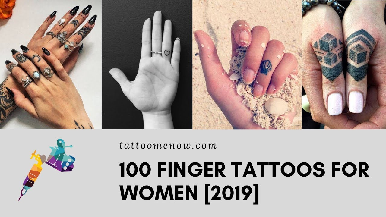 100 FINGER TATTOOS FOR WOMEN [2019]