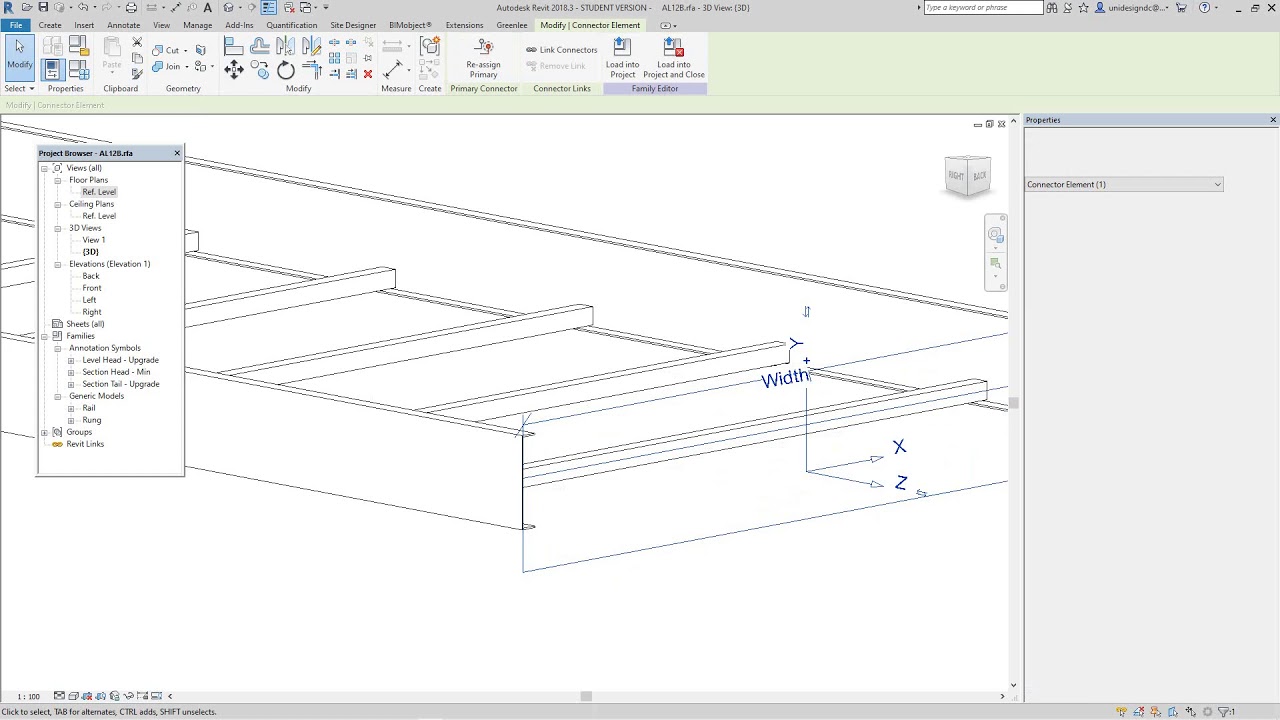 Revit adding Cable Tray Connectors