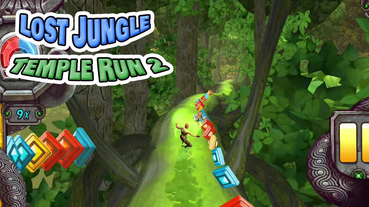 Temple Run 2 Lost Jungle Race | New Fullscreen Gameplay | SCARLETT FOX  DIM SUM Coin Collection #266