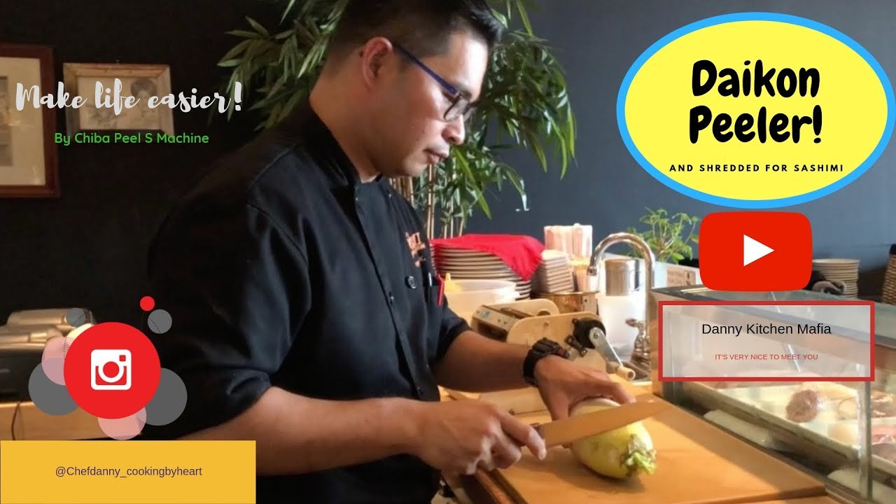 Daikon Peeler by Chiba Peel S | How to | GRAPHIC