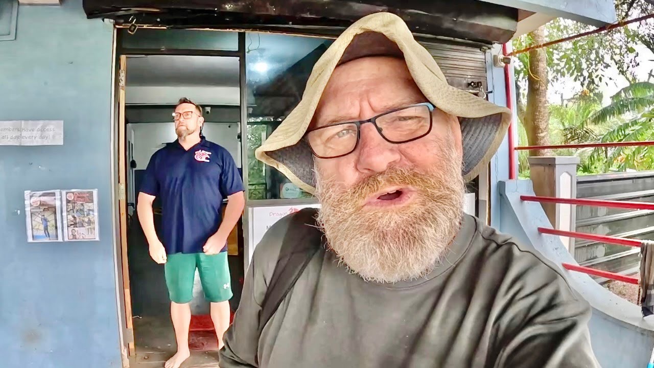 54 year-old Englishman is living his dream in, Palolem, India. 