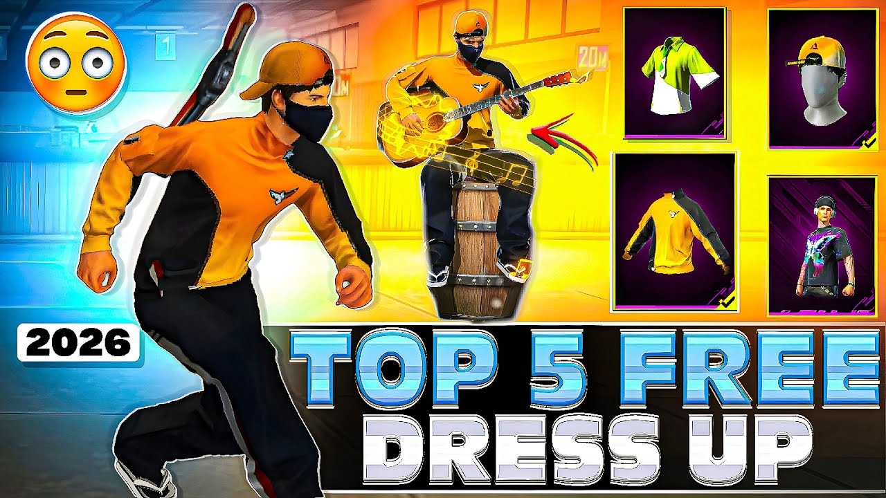 5 ILLEGAL FREE DRESS COMBINATION FOR NEW PLAYERS 2026 🇧🇷😎