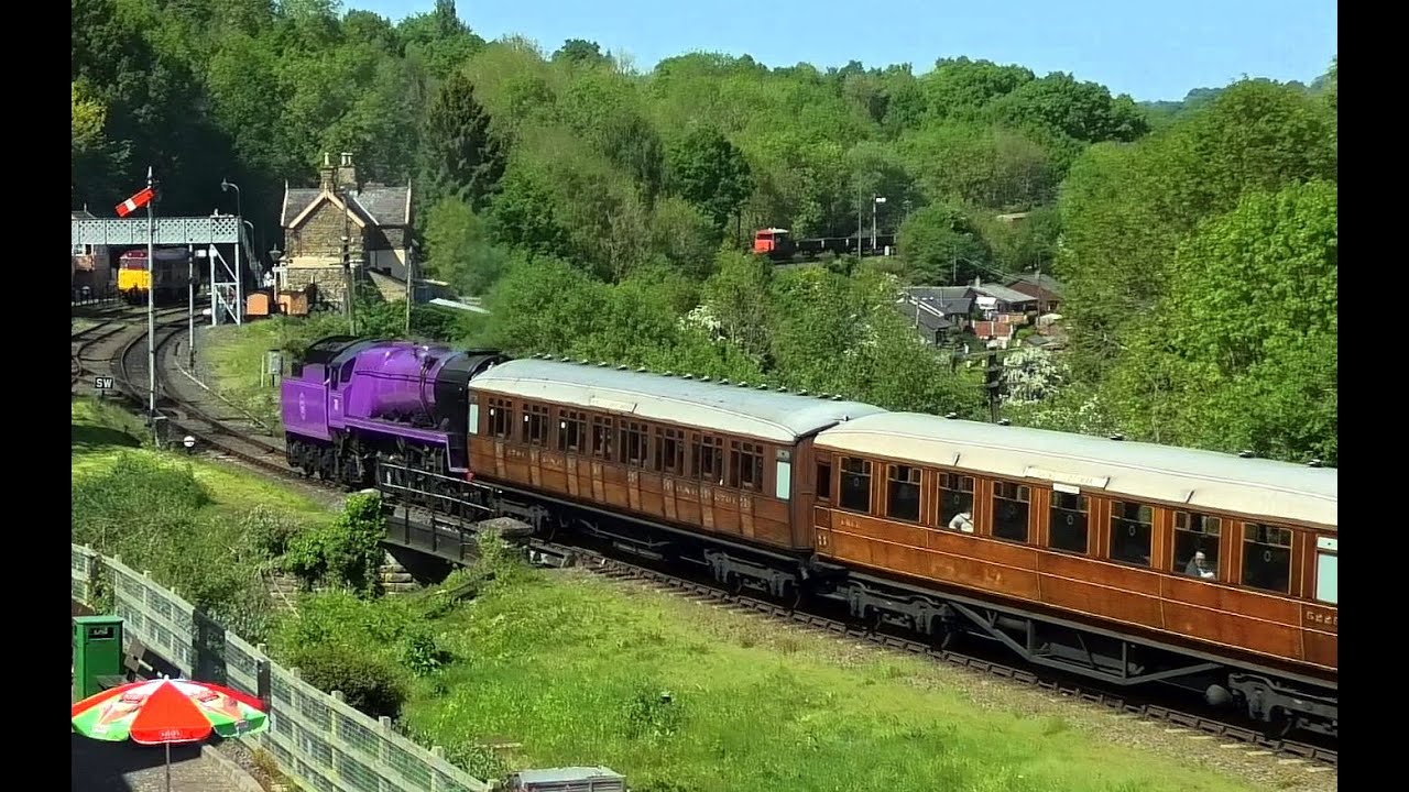 No.70 fails to climb out of Highley!!! SVR ,14th May 2022