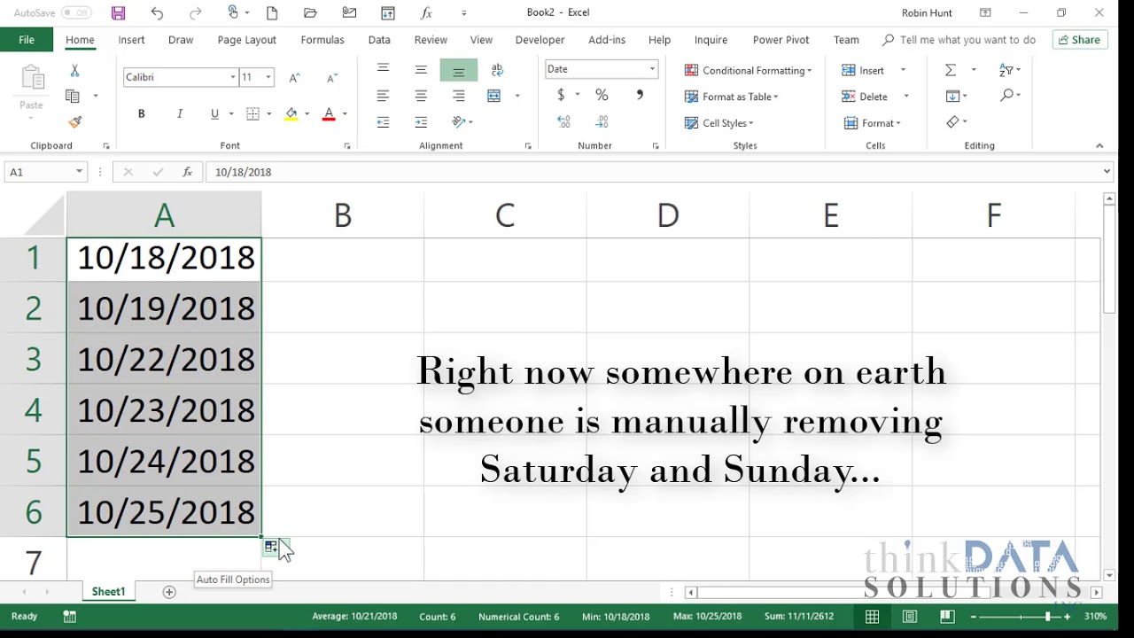 Getting Started with Excel - Know Your Cursors