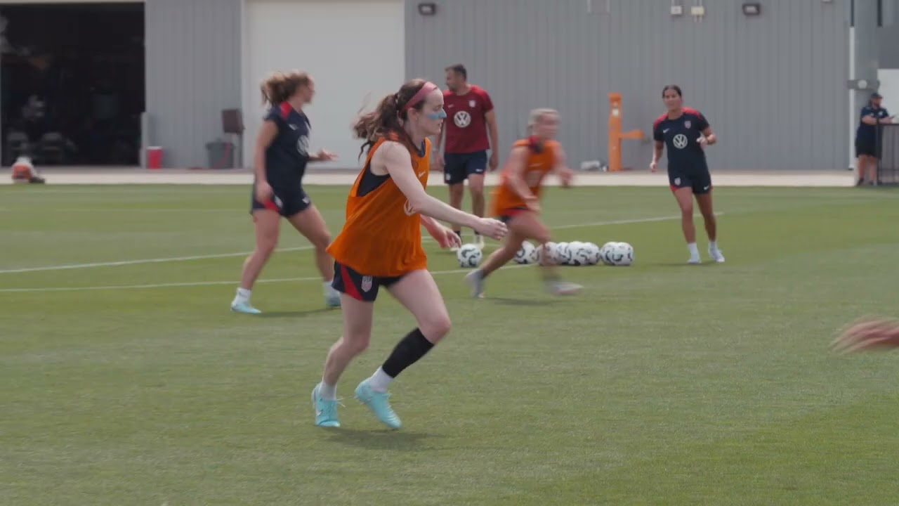 USWNT trains in Milford; Team USA will face Ireland on June 29 at TQL Stadium in Cincinnati