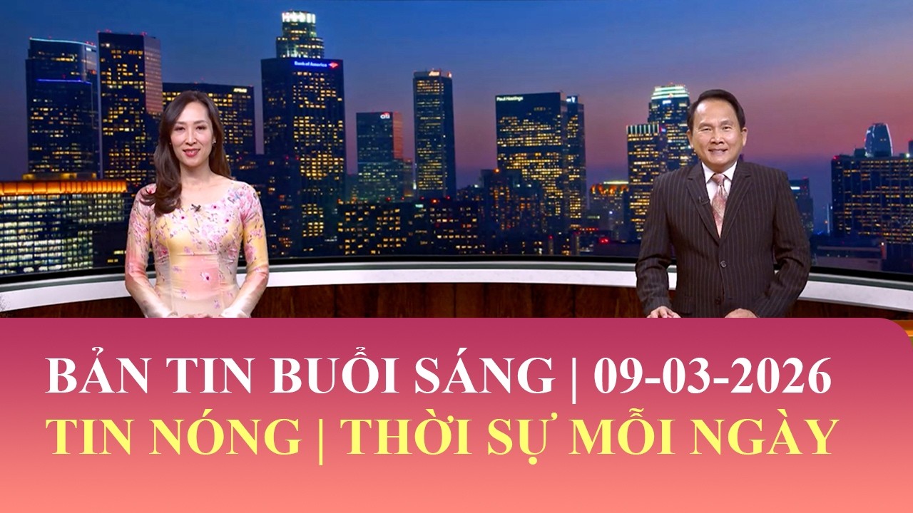 Thời Sự Buổi Sáng | 09/03/2026 | FULL🔴