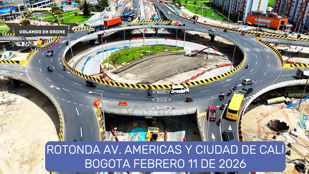 ROTONDA AV  AMERICAS Y CIUDAD DE CALI  BOGOTA FEB 11 DE 2026