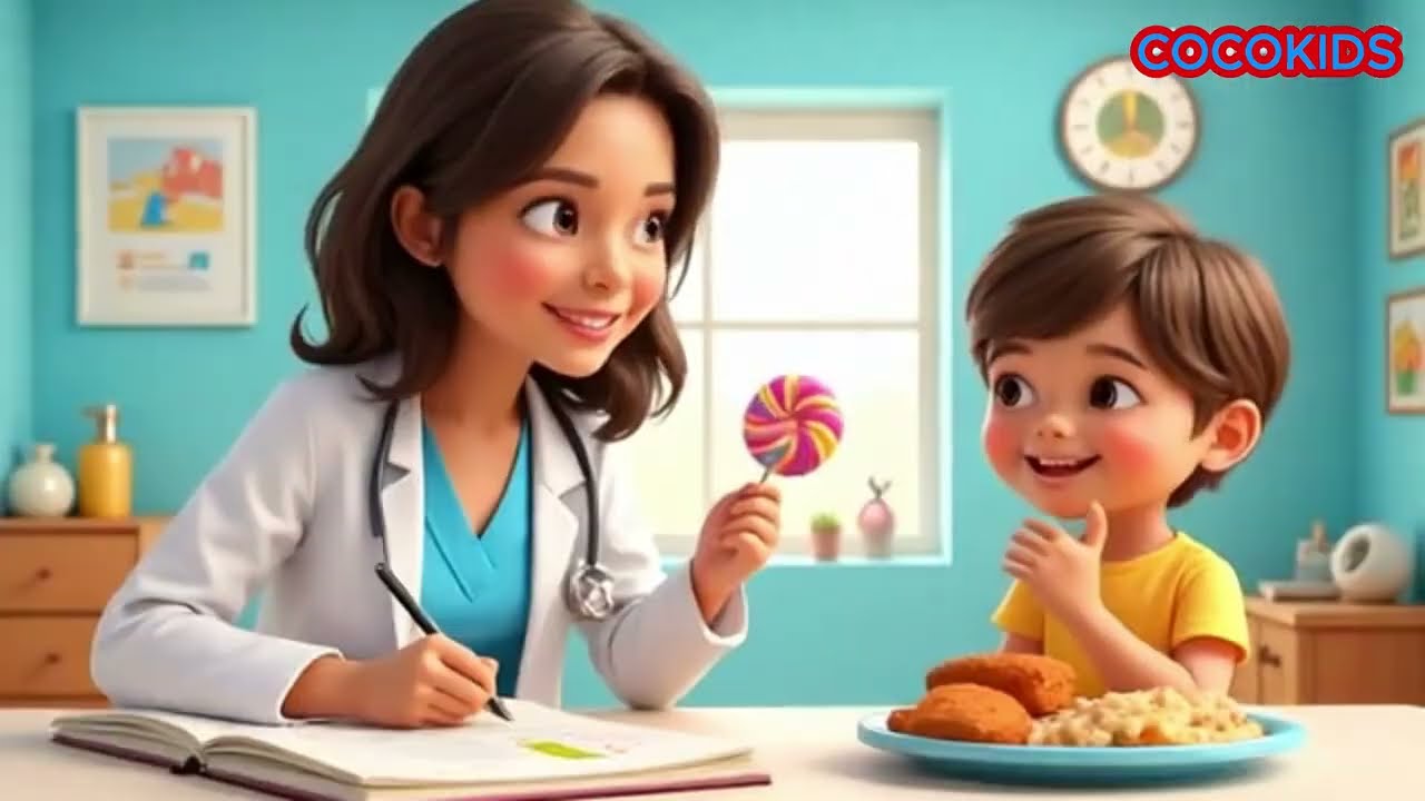 Doctor Checkup Song |  + MORE  CoCokids Nursery Rhymes & Kids Songs Nursery Rhymes