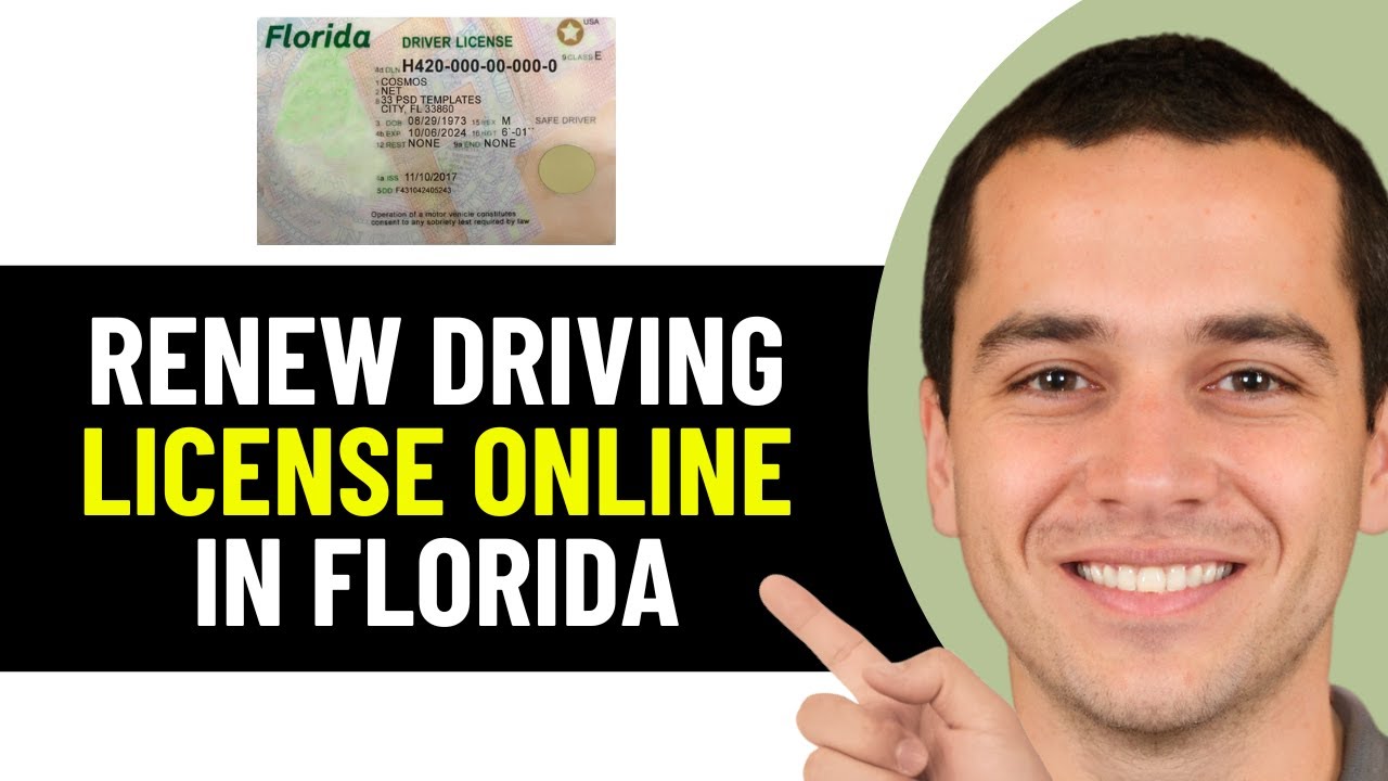HOW TO RENEW DRIVING LICENSE ONLINE IN FLORIDA 2026! (FULL GUIDE)