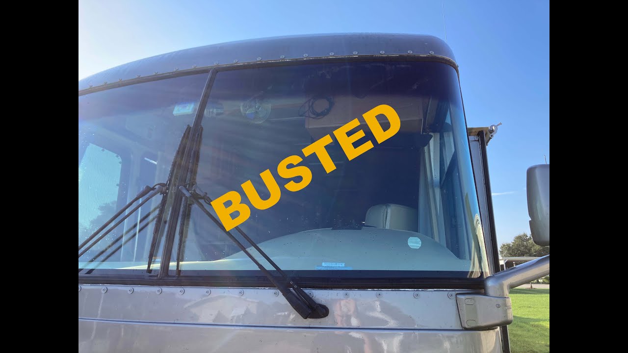Windshield Replacement for our 2003 Airstream LandYacht