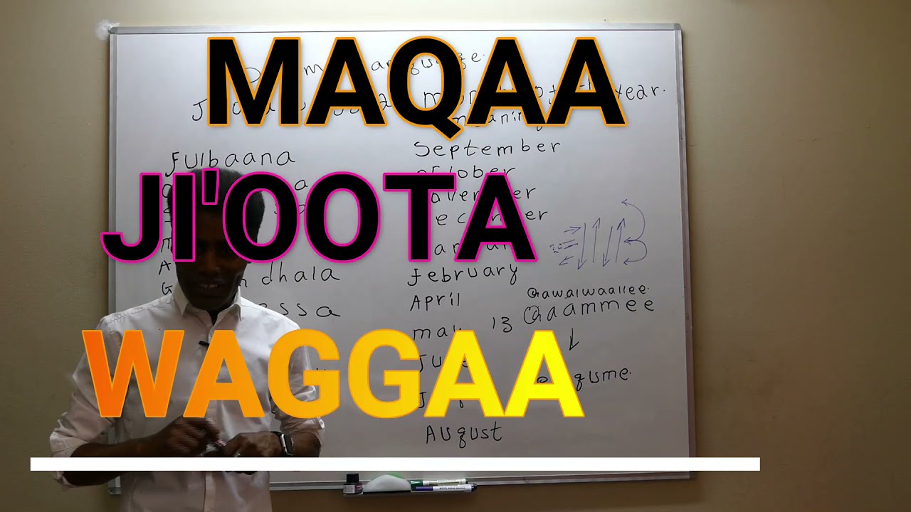 Maqaa ji'oota 