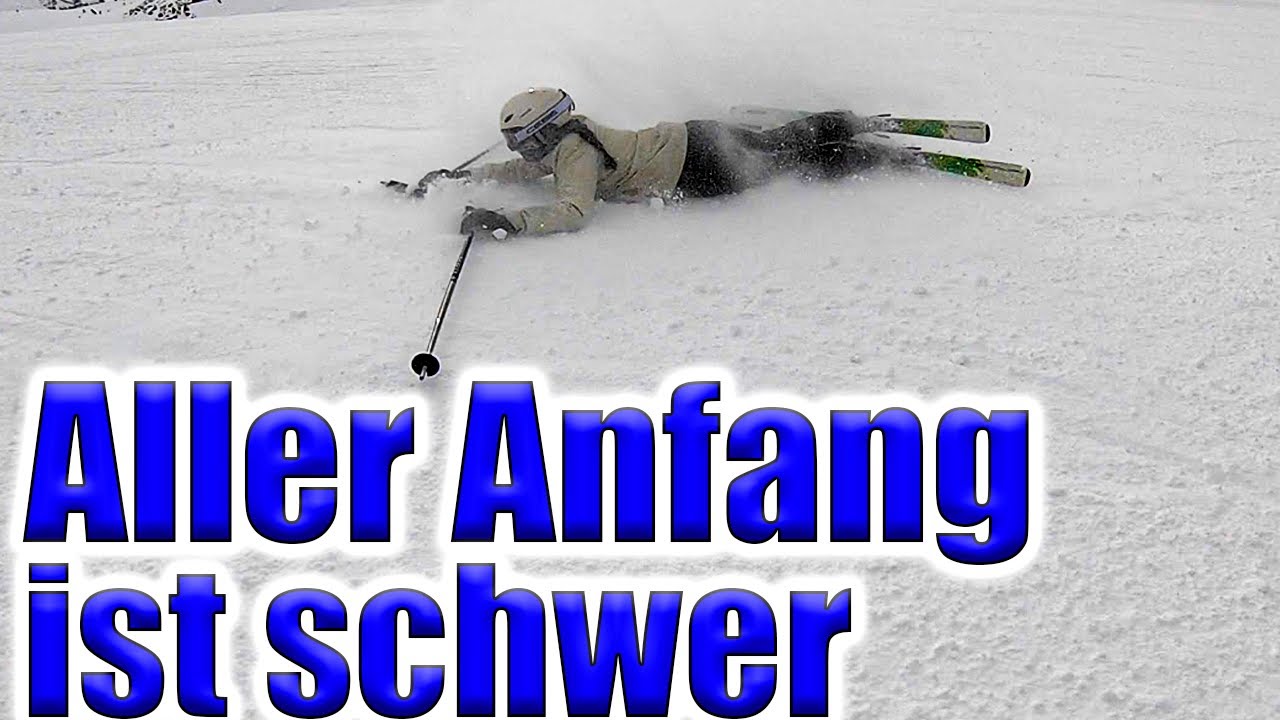 Mein erstes mal Ski fahren!