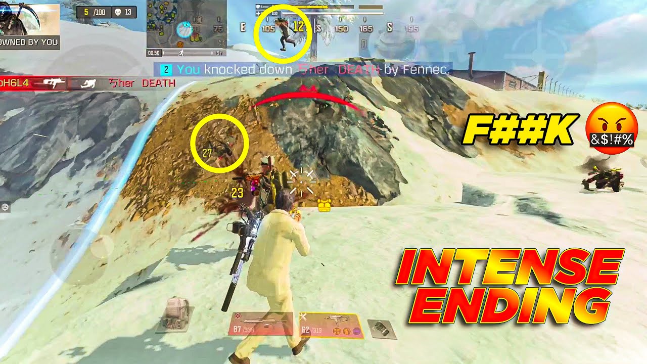 MOST INTENSE SMG FIGHT | DUO vs SQUAD USING MYTHIC HOLGER26 & FENNEC in COD MOBILE !!