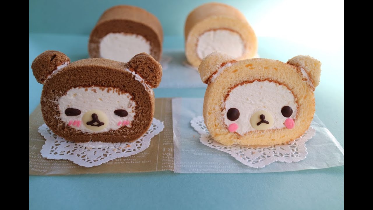 Rilakkuma sweets リラックマロールケーキ&プリン　コラボ企画♪