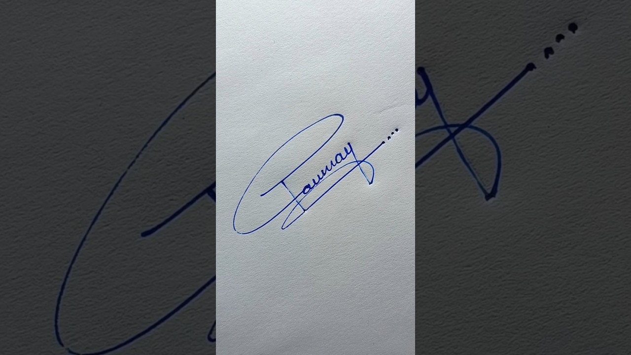 Tanmay | Satish Calligraphy #signature
