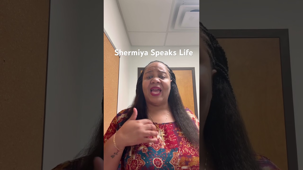 Don’t wait for others to affirm you start by speaking life over YOU. 