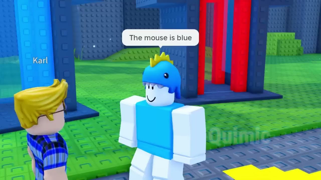 ROBLOX Cat and Mouse FUNNY MOMENTS (2 PLAYER OBBY)