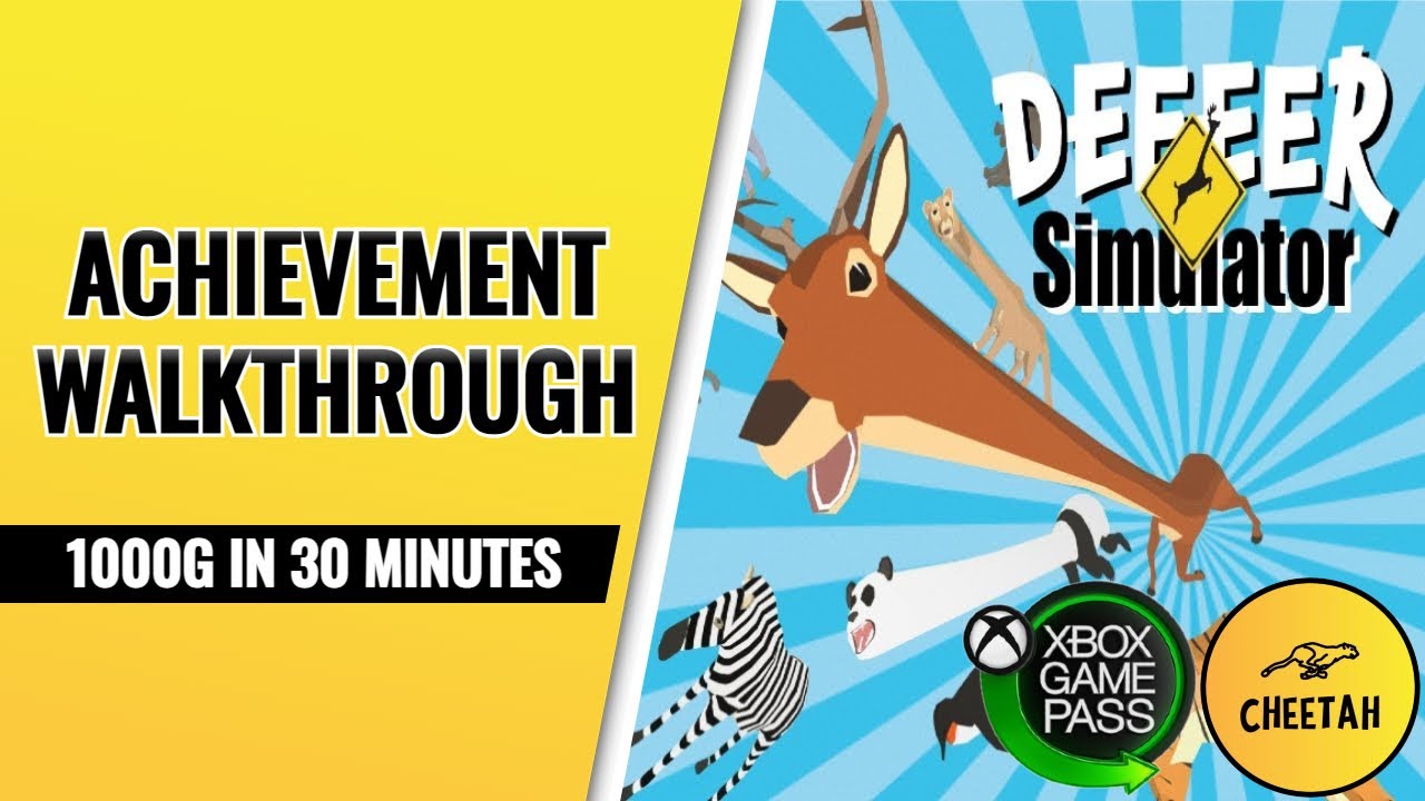 DEEEER Simulator - 100% Full Game Achievement Walkthrough (Xbox Game Pass)