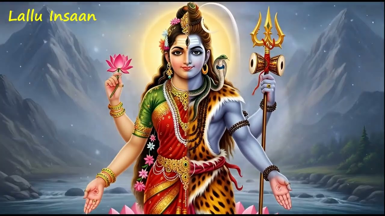 “अर्धनारीश्वर शिव शंभू”