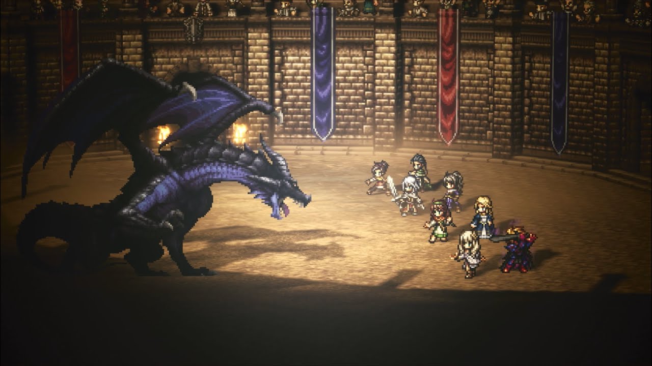 (F2P) Octopath Cotc | DragonBoard +10 (3+3+5) | No Gacha A4