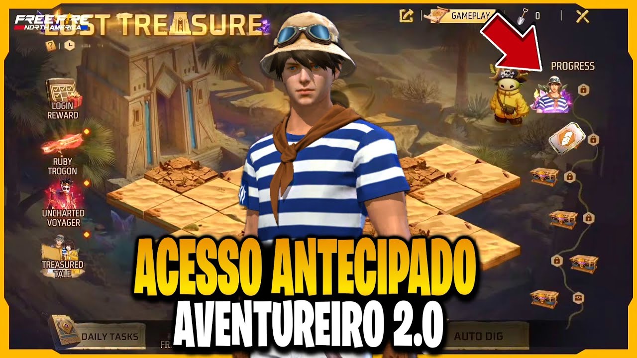 AGORA SIM! ACESSO ANTECIPADO EVENTO DO AVENTUREIRO 2.0, COMO PEGAR GRÁTIS E SUPERMERCADO