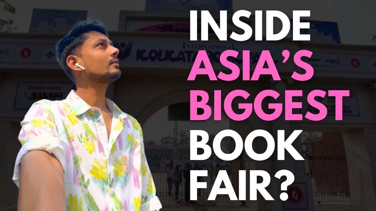 Asia's Biggest Book Fair? | Kolkata International Book Fair 2026 | Full Vlog