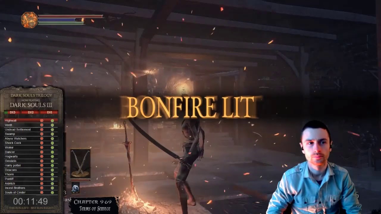 Dark Souls 3 No Hit Run by Happy Hob(разбор прохождения без урона)