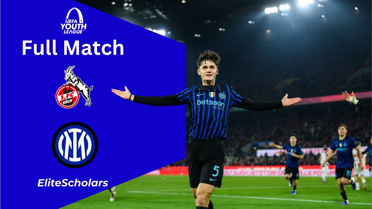 Full Match FC Köln U19 vs Inter Milan U19 | UEFA Youth League Round of 32 | 04/02/26