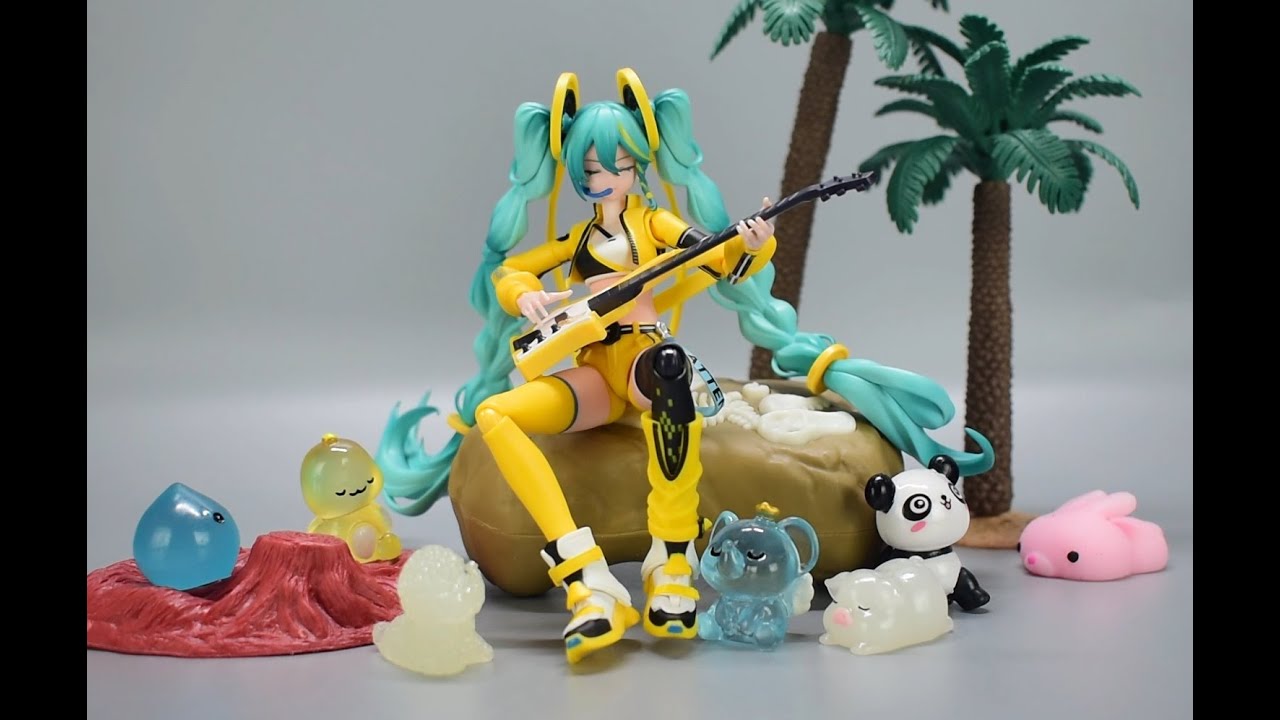 软硬一起注塑怎么做到的？布鲁可奇迹版初音未来玩具开箱