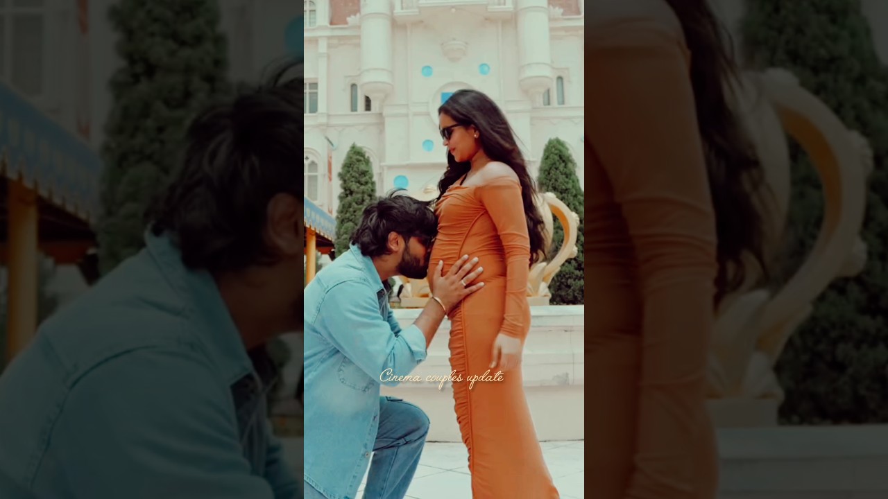Aswanth and kanmani pregnancy reels video 😍❤️🤩#pregnancy #love #couplegoals #cinema