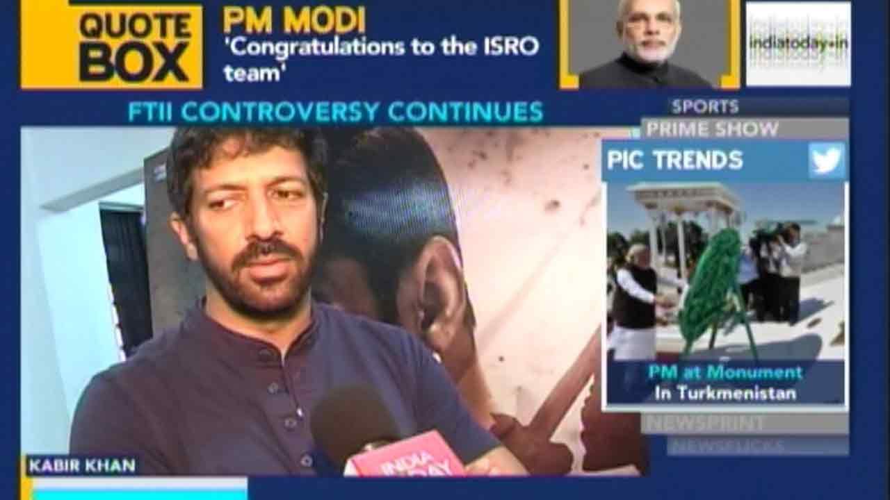 FTII Row: Nana Patekar, Kabir Khan Backs Students Demand