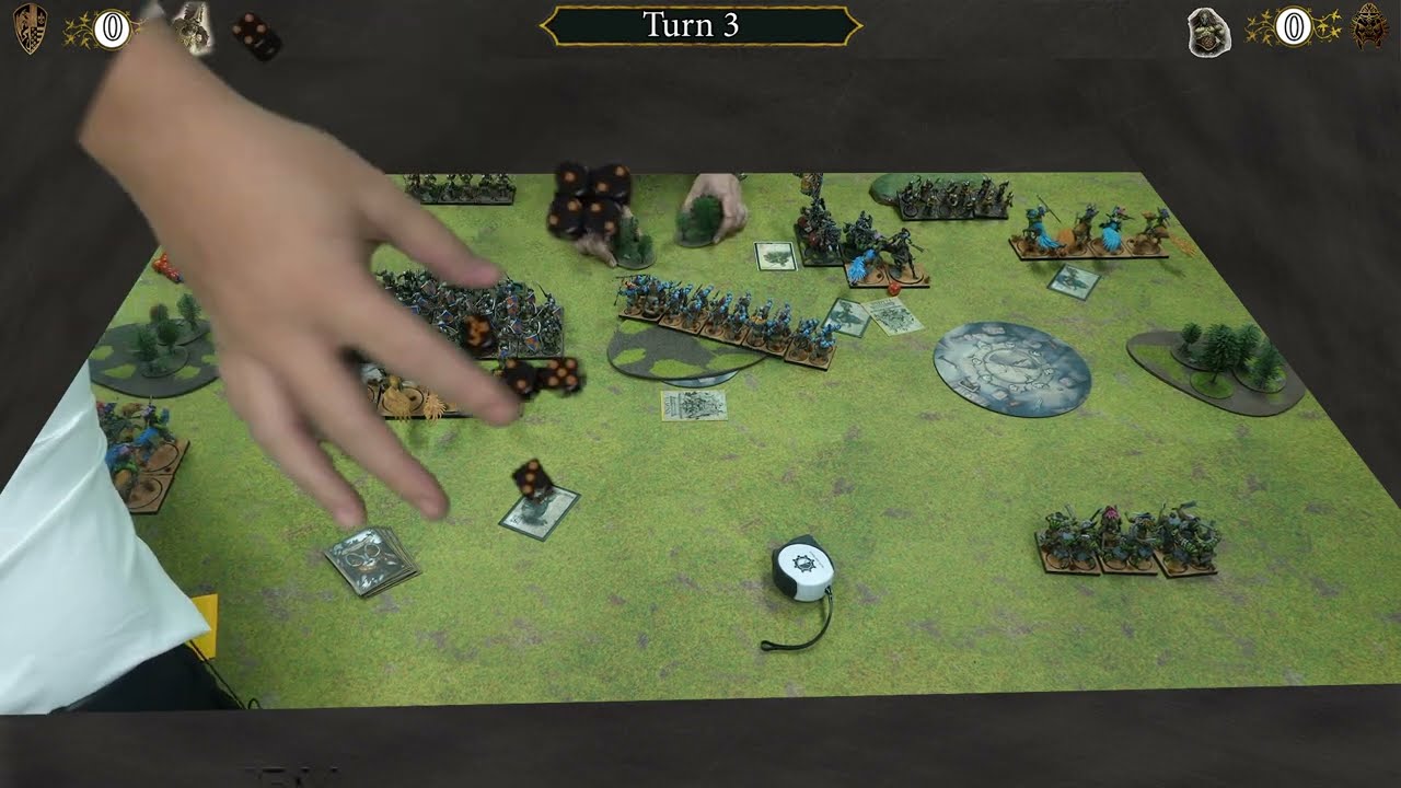 B&P Conquest Last Argument of Kings Battle report! 100K versus Wadrhun 16 raptors!