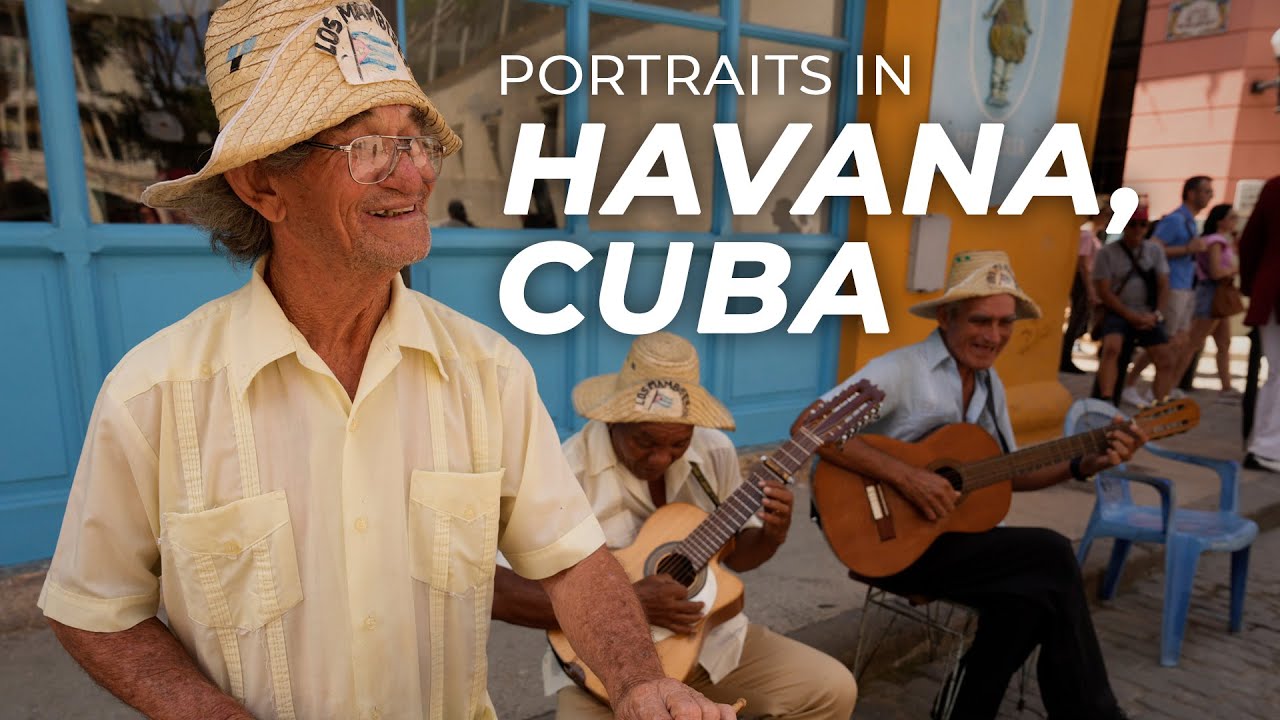 City-Style Travel Portraits in Havana, Cuba with Ira Block