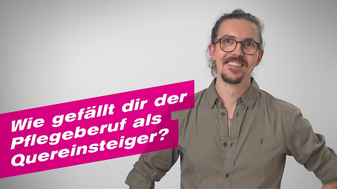 Wie gef&auml;llt dir der Pflegeberuf als Quereinsteiger? Michael, 33, angehender Pflegefachmann HF