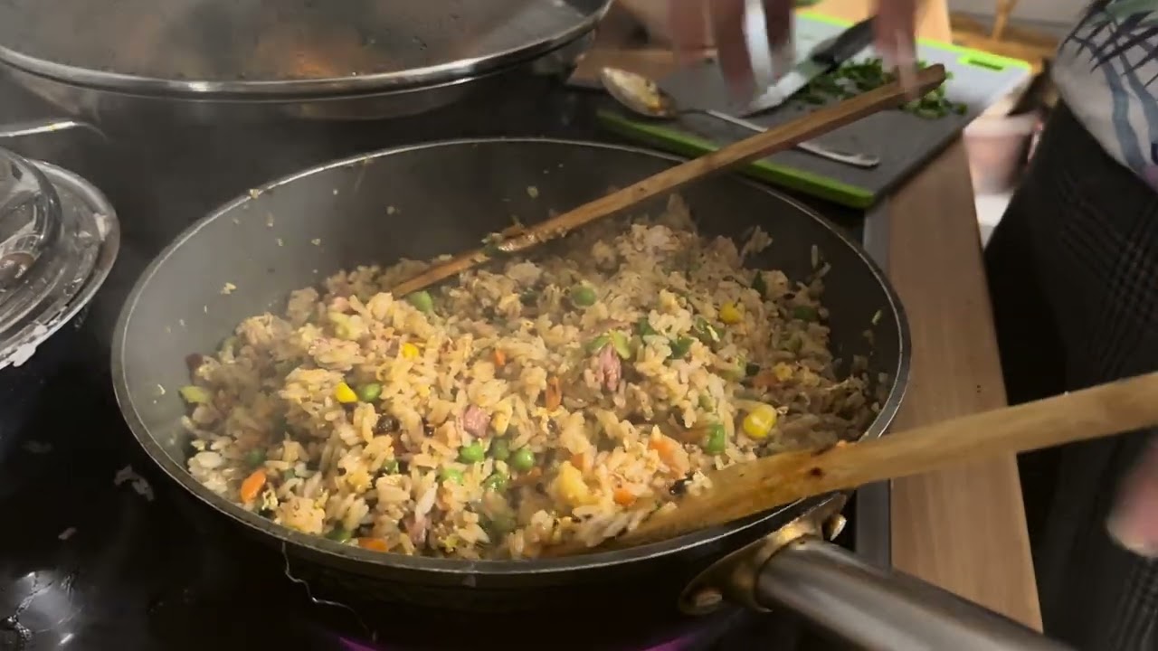 Жареный рис, как в Chowking или Chao fan #филиппинскаякухня #длявсех