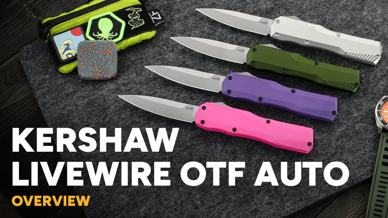 Kershaw Livewire OTF - Magnacut Automatic Knife Overview