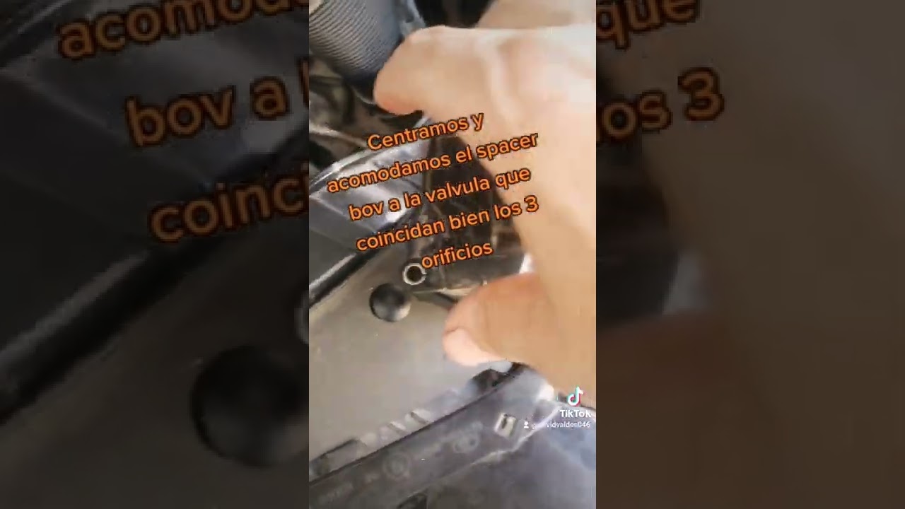 como instalar espaciador blow off valve audi 2.0T