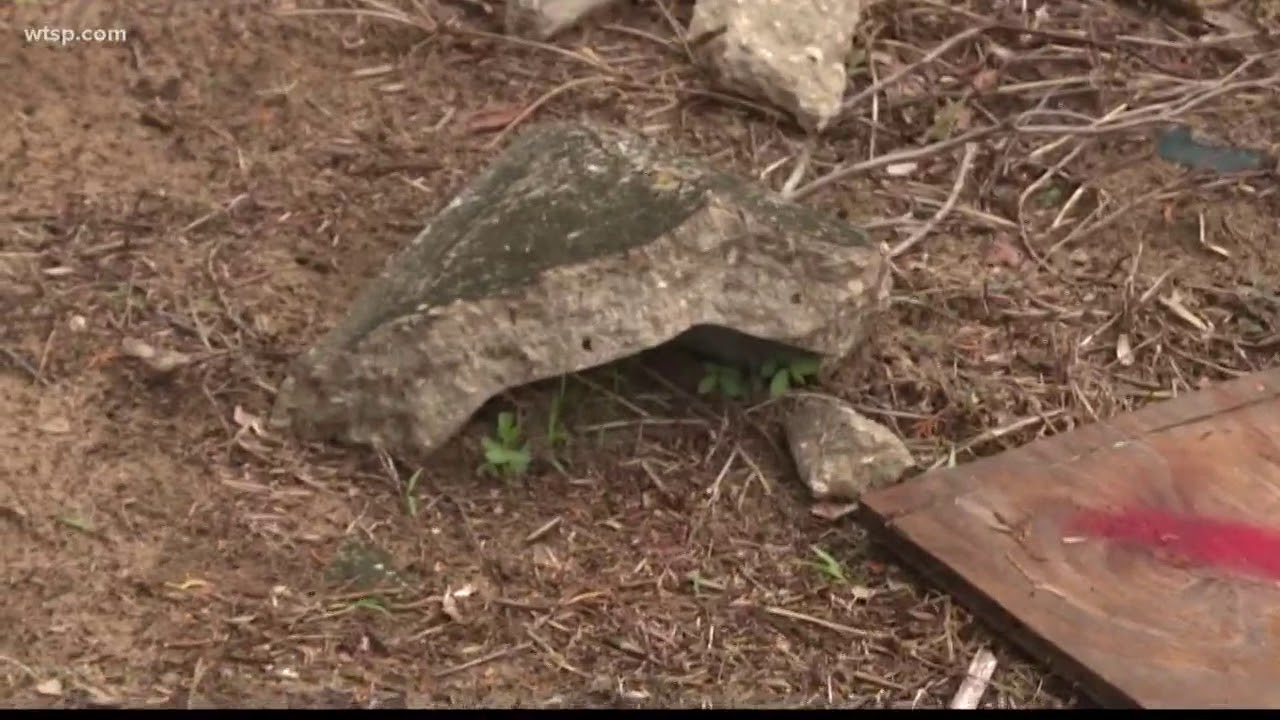 WWII veteran's grave desecrated