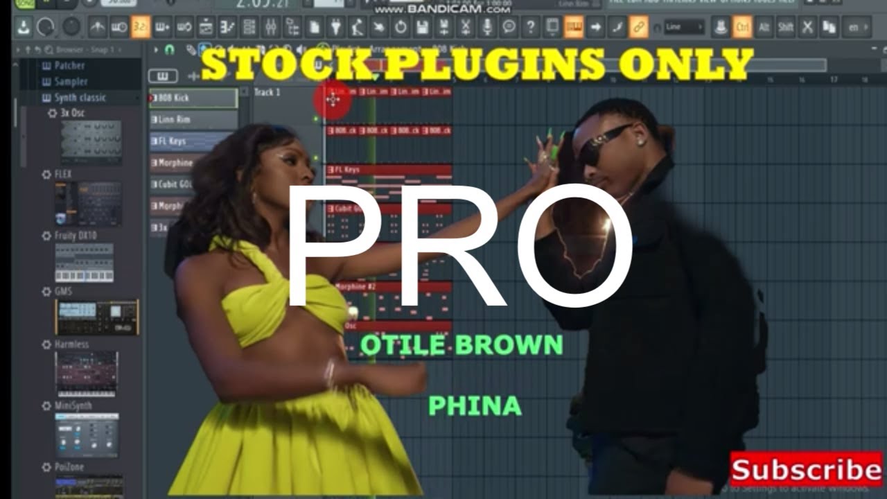 Otile Brown Phina Harmonize Zouk/Kizomba Beat Type Making