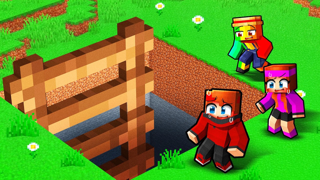 Nous avons trouvé une ÉCHELLE GÉANTE et EFFRAYANTE sur Minecraft !