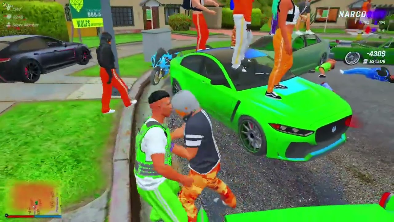 Narco City | Boxkampf Grove vs Mg13 vs Hoover Crips vs Bloods
