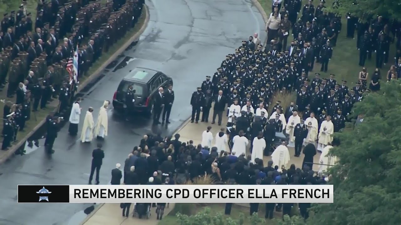 Thousands gather to honor fallen CPD officer Ella French at funeral