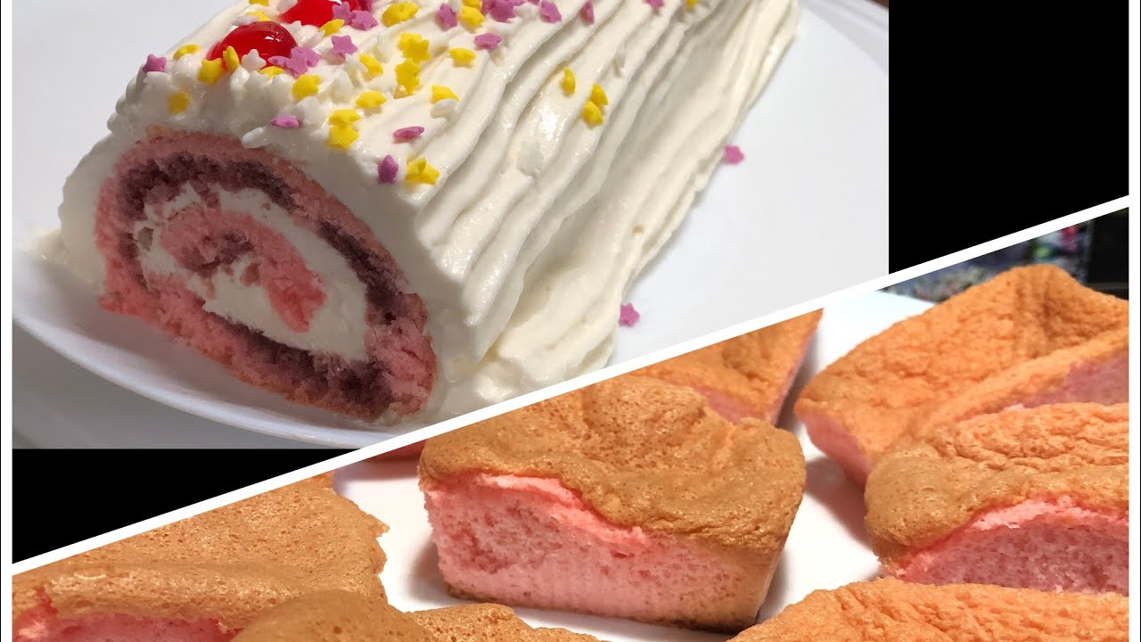 Cake roll & mini cakes | Christmas desserts | Single dough