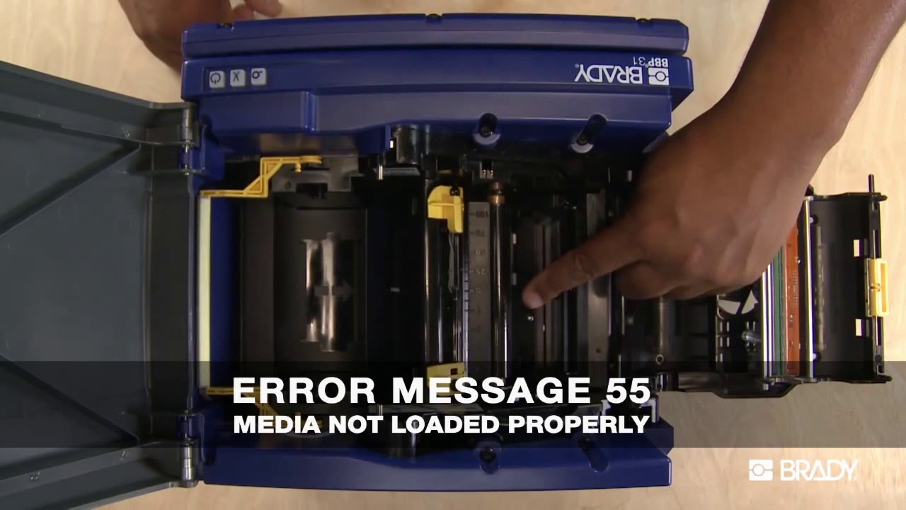 GO Industrial | Brady BBP31 Sign and Label Printer - Fixing Common Errors